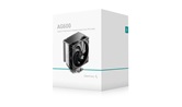 Кулер DEEPCOOL AG600 LGA1851/1700/AM5/AM4 (12шт/кор, TDP 270W, PWM, Fan 120mm, 6 тепл. трубок, черный) RET