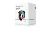 Кулер DEEPCOOL AG500 G2 ARGB LGA1851/1700/AM5/AM4 (12шт/кор, TDP 250W, PWM, ARGB Fan 120mm, 5 тепл.трубок, черный) RET