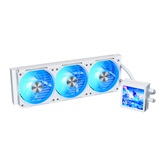 Система водяного охлаждения XASTRA Octant LC360 ARGB WH Intel LGA LGA1851/1700/1200/115X/AM5/AM4 ( 4" LCD IPS screen, 3x120 ARGB FDB fan, TDP 315W, white) RET