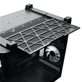 Корпус XASTRA QR500M 6ARGB-FC-C6-UC Black mATX/Aquarium/ 2 Curve Glass /1x360mm+1x240mm+1x120mm ARGB PWM FM fans/ Argb+PWM HUB 6port /Type-C/ QR500M-1FA36A-1FA24A-1FC12A-C6-UC
