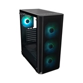 Корпус XASTRA  A311 4ARGB-C6  Black ATX/Mesh/ full-size TG / 4x120mm FC120 ARGB PWM fans/Argb+PWM HUB 6port/ A311-4FC12A-C6