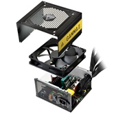 Блок питания Montech GAMMA II 750W / ATX 2.43, APFC, 80 PLUS Gold, LLC+DC-DC, Japan caps, 120mm fan, non-modular / GAMMA ll 750W