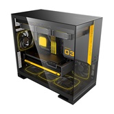 Корпус Geometric Future Model 3 Black Gray with fans / mATX / 5x120mm ARGB fans / 1AM3NZBK00110
