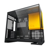 Корпус Geometric Future Model 3 Black Yellow / mATX / 1AM3NZBY00100