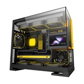 Корпус Geometric Future Model 3 Black Yellow / mATX / 1AM3NZBY00100