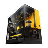 Корпус Geometric Future Model 3 Black Yellow with fans / mATX / 5x120mm ARGB fans / 1AM3NZBY00110