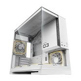 Корпус Geometric Future Model 3 White with fans / mATX / 5x120mm ARGB fans / 1AM3NZWT00110