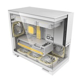 Корпус Geometric Future Model 3 White with fans / mATX / 5x120mm ARGB fans / 1AM3NZWT00110