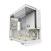 Корпус Geometric Future Model 3 White with fans / mATX / 5x120mm ARGB fans / 1AM3NZWT00110