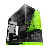 Корпус Geometric Future Model 3 Green / mATX / 1AM3NZGB00100