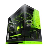 Корпус Geometric Future Model 3 Green / mATX / 1AM3NZGB00100