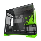 Корпус Geometric Future Model 3 Green / mATX / 1AM3NZGB00100