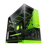 Корпус Geometric Future Model 3 Green with fans / mATX / 5x120mm ARGB fans / 1AM3NZGB00110