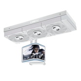 Система водяного охлаждения Lian Li HydroShift II OLED Curved 360P28 (GHS2OLDC36PW WHITE) / 6.67" OLED Display / 3x120mm PWM Fans / G89.GHS2OLDC36PW.R0