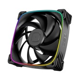 Вентилятор Geometric Future Squama 3003B-12 Black 120mm / ARGB, PWM, 120x120x30 mm, 800-2300 RPM, 84.0 CFM, 35.8 dBA / 1F3003B112000