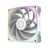 Вентилятор Geometric Future Squama 3003RW-12 Reverse White 120mm / ARGB, PWM, 120x120x30 mm, 800-2250 RPM, 76.0 CFM, 36.4 dBA / 1F3003R112100