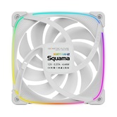 Комплект вентиляторов (3 шт.) Geometric Future Squama 3003RW-12 Reverse White 120mm / ARGB, PWM, 120x120x30 mm, 800-2250 RPM, 76.0 CFM, 36.4 dBA / 1F3003R312100