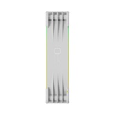Комплект вентиляторов (3 шт.) Geometric Future Squama 3003RW-12 Reverse White 120mm / ARGB, PWM, 120x120x30 mm, 800-2250 RPM, 76.0 CFM, 36.4 dBA / 1F3003R312100