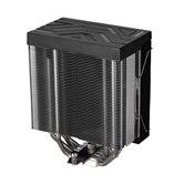 Кулер 1STPLAYER FROST BITE FB12-4 Black / 4HPx6mm, single tower, 210W TDP, 1x120mm fan, 800-2300 RPM, 70.15 CFM, 34.8 dBA / FB12-4-BK