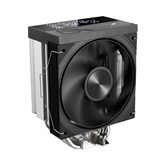 Кулер 1STPLAYER FROST BITE FB12S-6 Black / 6HPx6mm, single tower, 230W TDP, 1x120mm fan, 800-2300 RPM, 70.15 CFM, 34.8 dBA / FB12S-6-BK