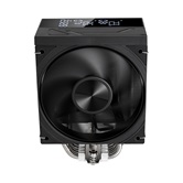 Кулер 1STPLAYER FROST BITE FB12S-6 Black / 6HPx6mm, single tower, 230W TDP, 1x120mm fan, 800-2300 RPM, 70.15 CFM, 34.8 dBA / FB12S-6-BK
