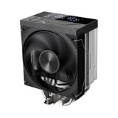 Кулер 1STPLAYER FROST BITE FB12S-6 Black / 6HPx6mm, single tower, 230W TDP, 1x120mm fan, 800-2300 RPM, 70.15 CFM, 34.8 dBA / FB12S-6-BK
