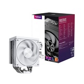 Кулер 1STPLAYER FROST BITE FB12S-6 White / 6HPx6mm, single tower, 230W TDP, 1x120mm fan, 800-2300 RPM, 70.15 CFM, 34.8 dBA / FB12S-6-WH