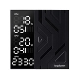 Кулер 1STPLAYER FROST BITE FB12DS-6 Black / 6HPx6mm, dual tower, 250W TDP, 2x120mm fans, 800-2300 RPM, 70.15 CFM, 34.8 dBA / FB12DS-6-BK