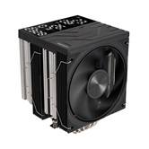 Кулер 1STPLAYER FROST BITE FB12DS-6 Black / 6HPx6mm, dual tower, 250W TDP, 2x120mm fans, 800-2300 RPM, 70.15 CFM, 34.8 dBA / FB12DS-6-BK