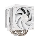 Кулер 1STPLAYER FROST BITE FB12DS-6 White / 6HPx6mm, dual tower, 250W TDP, 2x120mm fans, 800-2300 RPM, 70.15 CFM, 34.8 dBA / FB12DS-6-WH