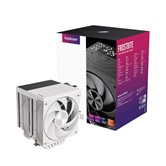 Кулер 1STPLAYER FROST BITE FB12DS-7 White / 7HPx6mm, dual tower, 270W TDP, 2x120mm fans, 800-2300 RPM, 70.15 CFM, 34.8 dBA / FB12DS-7-WH