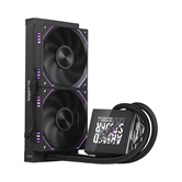 Система водяного охлаждения 1STPLAYER F.A.S.T. FT-240 Black / 2x120mm ARGB fans, 250W TDP, 3.95" LCD screen / FT-240-BK