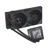 Система водяного охлаждения 1STPLAYER F.A.S.T. FT-240 Black / 2x120mm ARGB fans, 250W TDP, 3.95" LCD screen / FT-240-BK