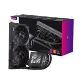 Система водяного охлаждения 1STPLAYER F.A.S.T. FT-240 Black / 2x120mm ARGB fans, 250W TDP, 3.95" LCD screen / FT-240-BK