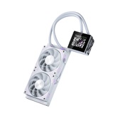 Система водяного охлаждения 1STPLAYER F.A.S.T. FT-240 White / 2x120mm ARGB fans, 250W TDP, 3.95" LCD screen / FT-240-WH
