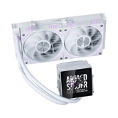 Система водяного охлаждения 1STPLAYER F.A.S.T. FT-240 White / 2x120mm ARGB fans, 250W TDP, 3.95" LCD screen / FT-240-WH