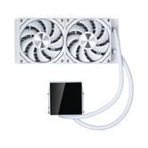 Система водяного охлаждения 1STPLAYER F.A.S.T. FT-240 White / 2x120mm ARGB fans, 250W TDP, 3.95" LCD screen / FT-240-WH