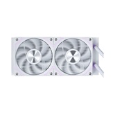 Система водяного охлаждения 1STPLAYER F.A.S.T. FT-240 White / 2x120mm ARGB fans, 250W TDP, 3.95" LCD screen / FT-240-WH