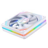 Вентилятор JONSBO XA-120W 120х120х28мм (60шт/кор, PWM, ARGB LED, 700-2400об/мин, белый) Retail