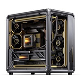 Комплект водяного охлаждения JONSBO TX-360 Black LGA1851/1700/1200/115X/AM5/AM4 (4шт/кор, TDP 320W, ARGB FAN and ARGB LCD Display PUMP,  PWM, TRIPLE FAN 120mm, черный) RET