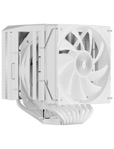 Кулер upHere UE2 Elite TC8C White ARGB / 8HPx6mm, 280W TDP, dual tower, 2x120mm fans, 600-1650RPM, 68CFM, 25dBA / UE2 Elite TC8C