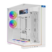 Корпус Thermalright TR-A70 Vision White FAN5-C / TG / 5x120mm ARGB PWM Fans / ARGB Strip / 9.16'' LCD screen / USB TYPE-C / ATX  / TRA70VF5CW