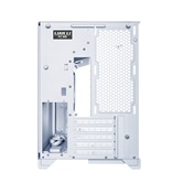 Корпус Lian Li O11 Vision-M Digital / White / 9.2" LCD screen / 1 x 140mm PWM Fan / Mini-Tower, TG / G99.O11VMDW.R0