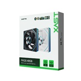 Вентилятор XASTRA FN120W ARGB single pack 120x120x25мм (60шт/кор,Infinity lighting effect, ARGB, PWM, white ) BOX